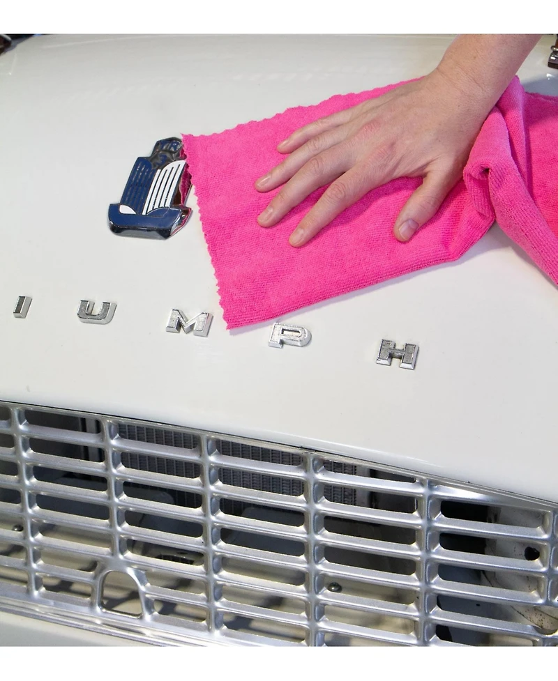 Arkwright Home Arkwright Smart Edge Microfiber Cleaning Cloths (12 Pack), 16x16 in., Streak-Free, Reusable, Color Options