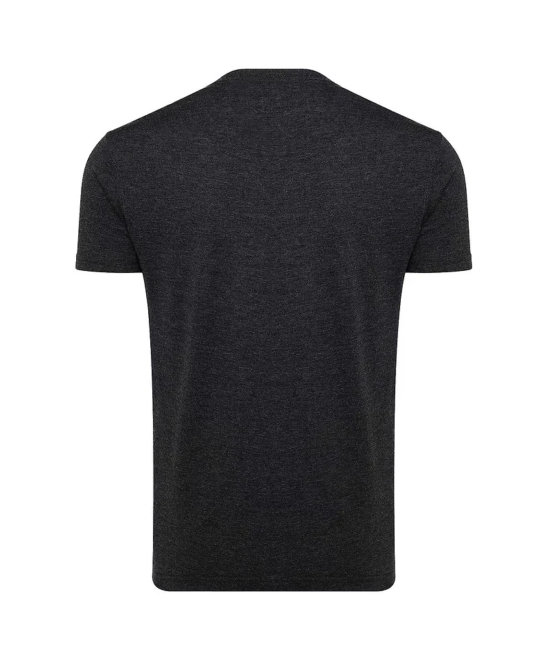 Sportiqe Men's and Women's Heather Black Minnesota Timberwolves Comfy Super Soft Tri-Blend T-Shirt
