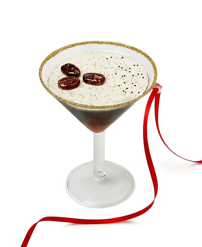 Holiday Lane Foodie Collection Espresso Martini Ornament, Exclusively at Macy's