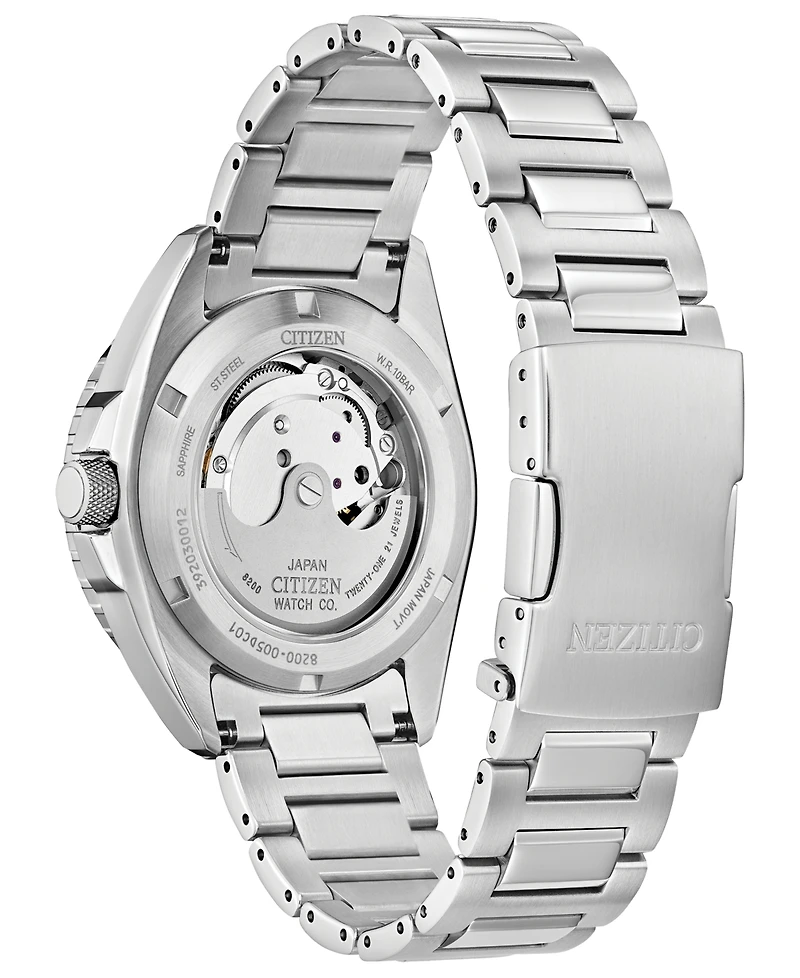 Citizen Men's Automatic Sport Luxury Stainless Steel Bracelet Watch 42mm