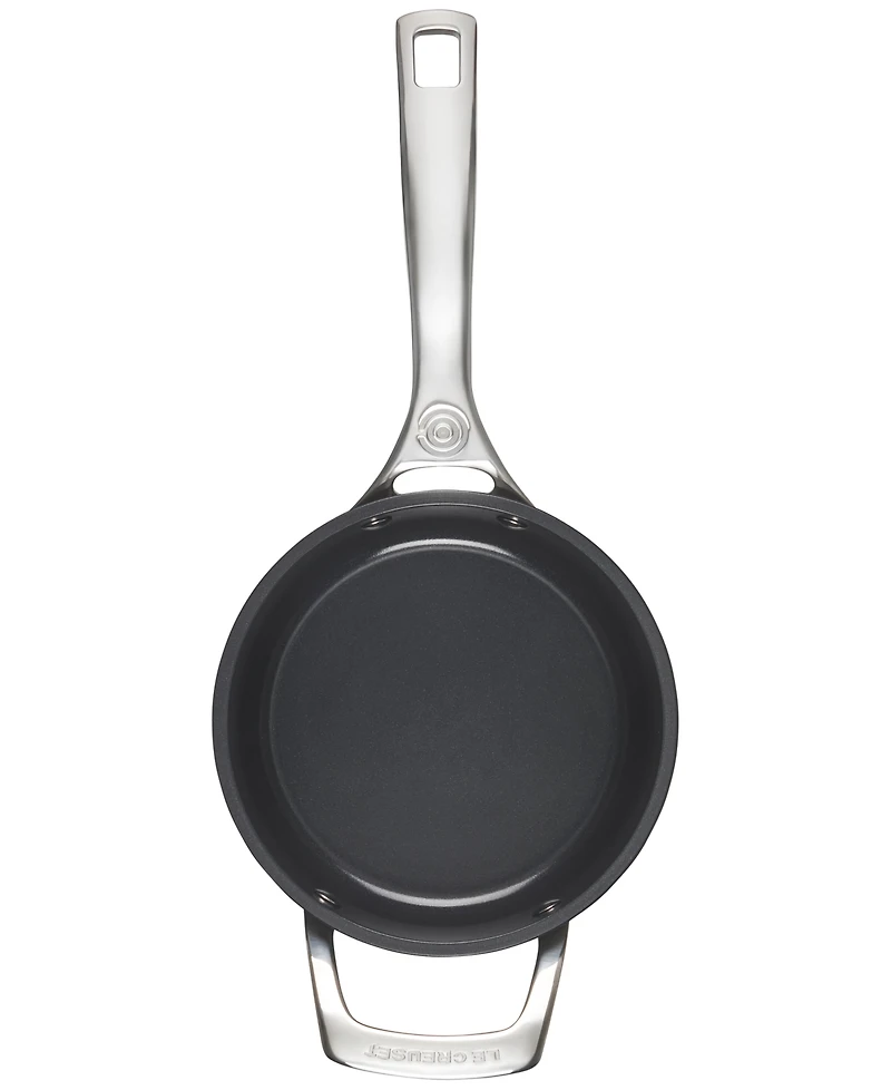 Le Creuset Essential Nonstick Ceramic 2-Qt. Saucepan with Glass Lid