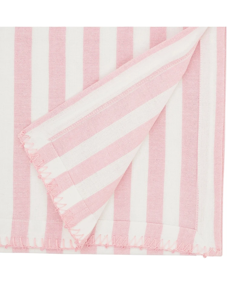 Saro Lifestyle Soothing Stripes Table Runner, 16"x72"