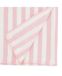 Saro Lifestyle Soothing Stripes Table Runner, 16"x72"