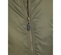 Guess Jeans Men's Water-Repellent Full-Zip Bomber Jacket