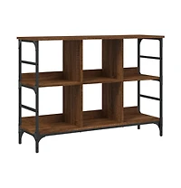 Sideboard Brown Oak 40.2"x12.6"x28.9" Engineered Wood