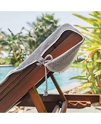 Arkwright Home Tie & Dry Beach Towel (2 Pack), 30x70 in, Soft Ring Spun Cotton, Color Options