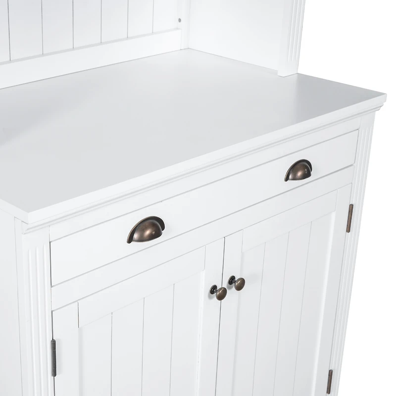 Streamdale Furniture 83.4" Tall Bookshelf With Led Lighting, Modern Bookcase