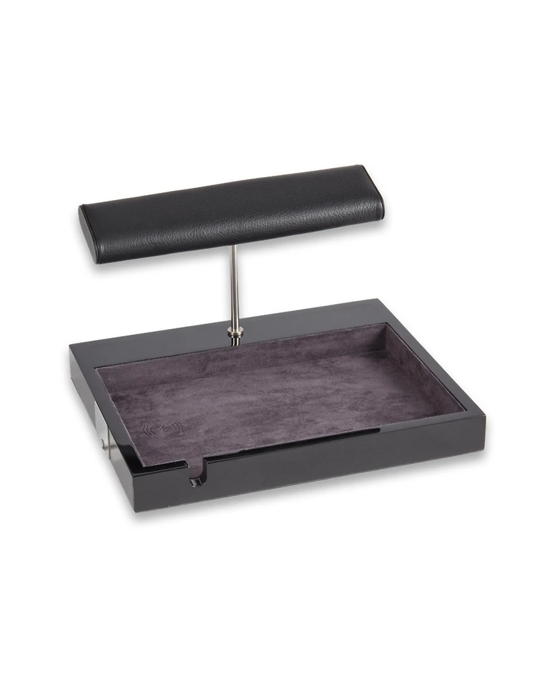 Bey-Berk Watch Stand, Valet, and Wireless Charger