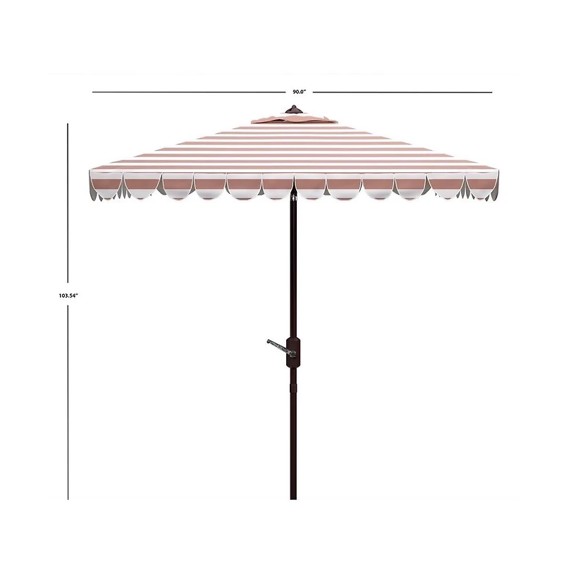 Vienna 7.5 Ft Square Crank Umbrella