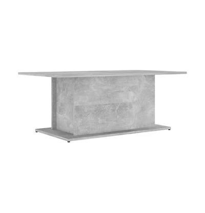 vidaXL Coffee Table Concrete Gray 40.2"x21.9"x15.7" Engineered Wood
