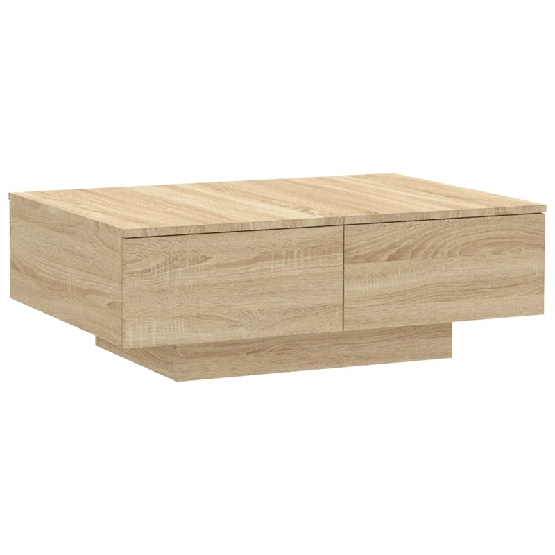 Coffee Table Sonoma Oak 35.4"x23.6"x12.2" Engineered Wood