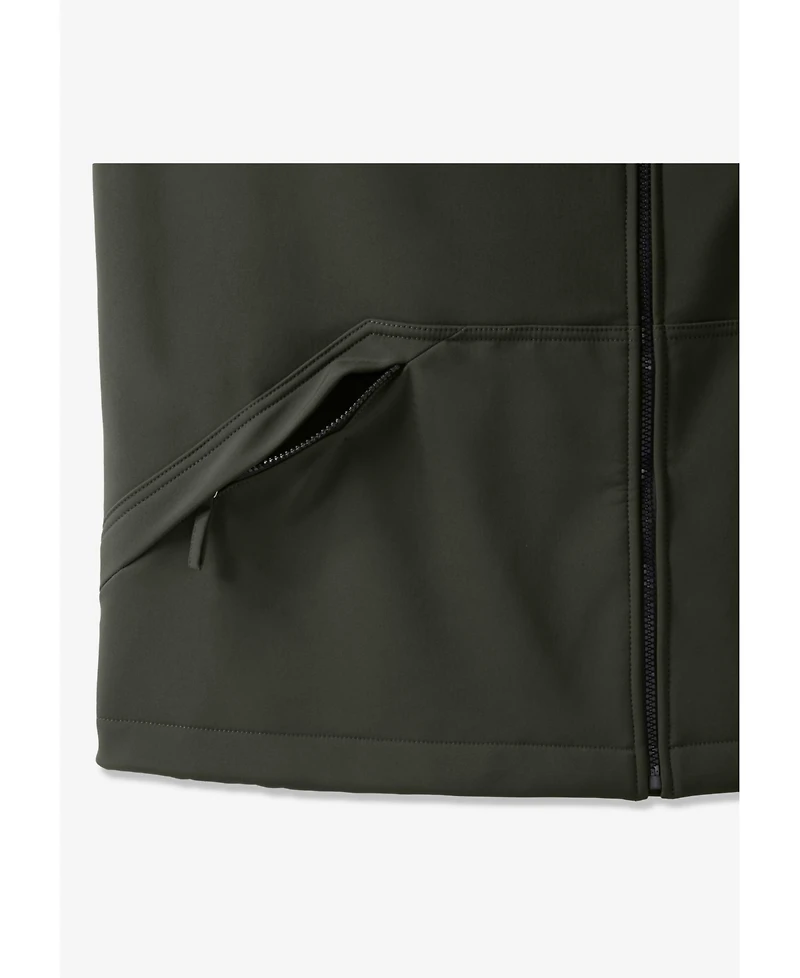 KingSize Big & Tall Fleece-Lined Slicker Rain Coat