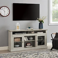 Streamdale Modern 65" Tv Media Stand, Stone Gray, 60"x15.75"x29"