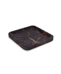 Bey-Berk Genuine Emperador Marble Catch-All Tray