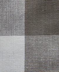 Design Imports Gingham Check Kitchen Collection, Gray, Dishtowel Set