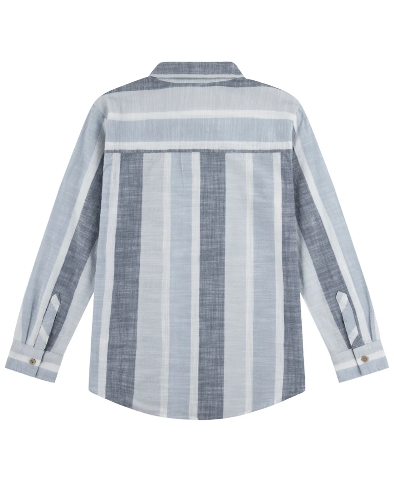Levi's Big Boys Yarn Dyed Woven Shirt