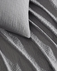 Calvin Klein Seersucker 3 Piece Comforter Set