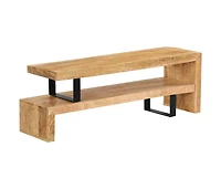 vidaXL Tv Stand Solid Mango Wood