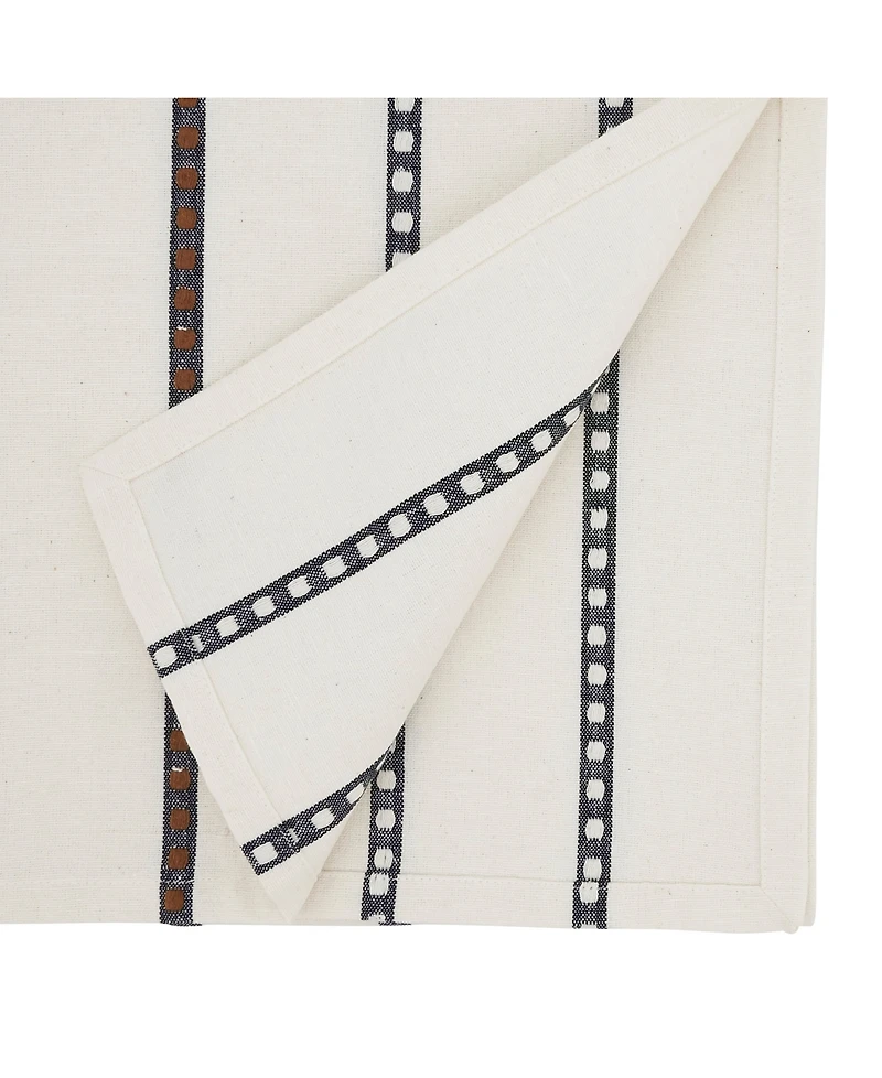 Saro Lifestyle Refined Stripe Table Runner, 16"x72"