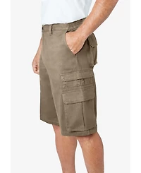 Boulder Creek Big & Tall by KingSize Ranger Stacked Cargo 12 Pocket Short