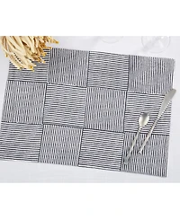 Saro Lifestyle Artisan Block Print Placemat Set of 4, 14"x20"