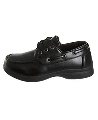French Toast Little Boys Artificial Leather Construction School Shoes