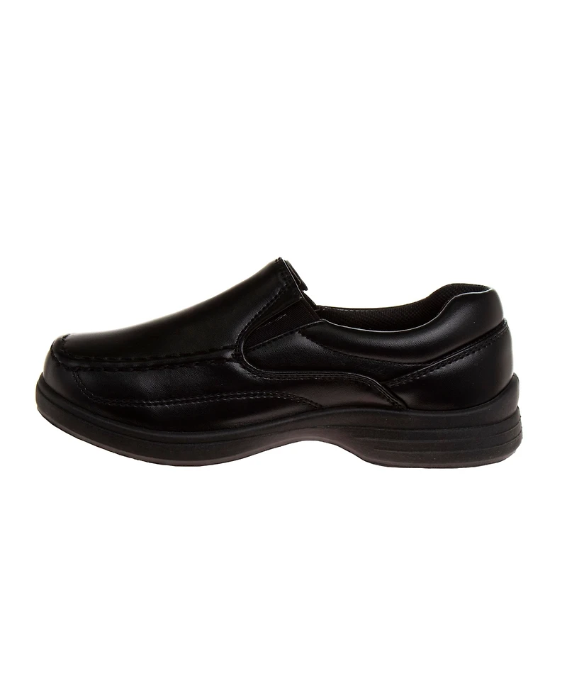 French Toast Little Boys Artificial Leather Construction School Shoes