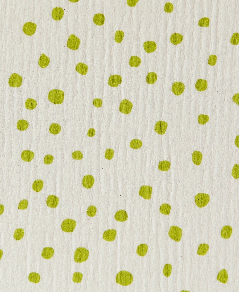 Design Imports Swedish Dishcloths for Kitchen Cleaning, Machine Washable Dishwasher Safe, 7.75 x 6.75", Avocado White