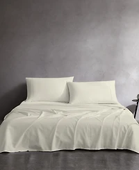 Purity Home 400 Thread Count Wrinkle Resistant Cotton Sateen 3-Pc. Sheet Set, Twin