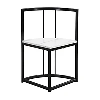 Streamdale 7-Piece Compact Marble Dining Set