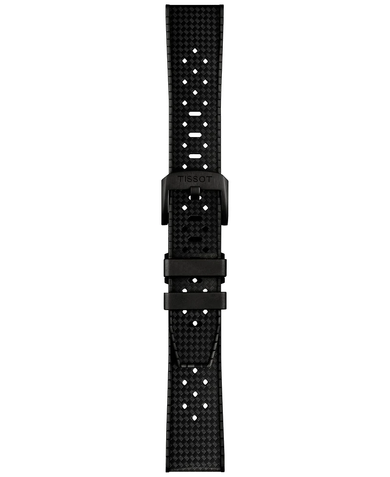 Tissot Men's Swiss Automatic Seastar 1000 Powermatic 80 Black Synthetic Strap Watch 40mm