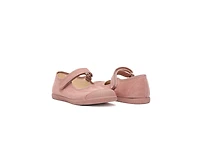 Childrenchic Girls Suede Mary Jane Sneakers Lipstick