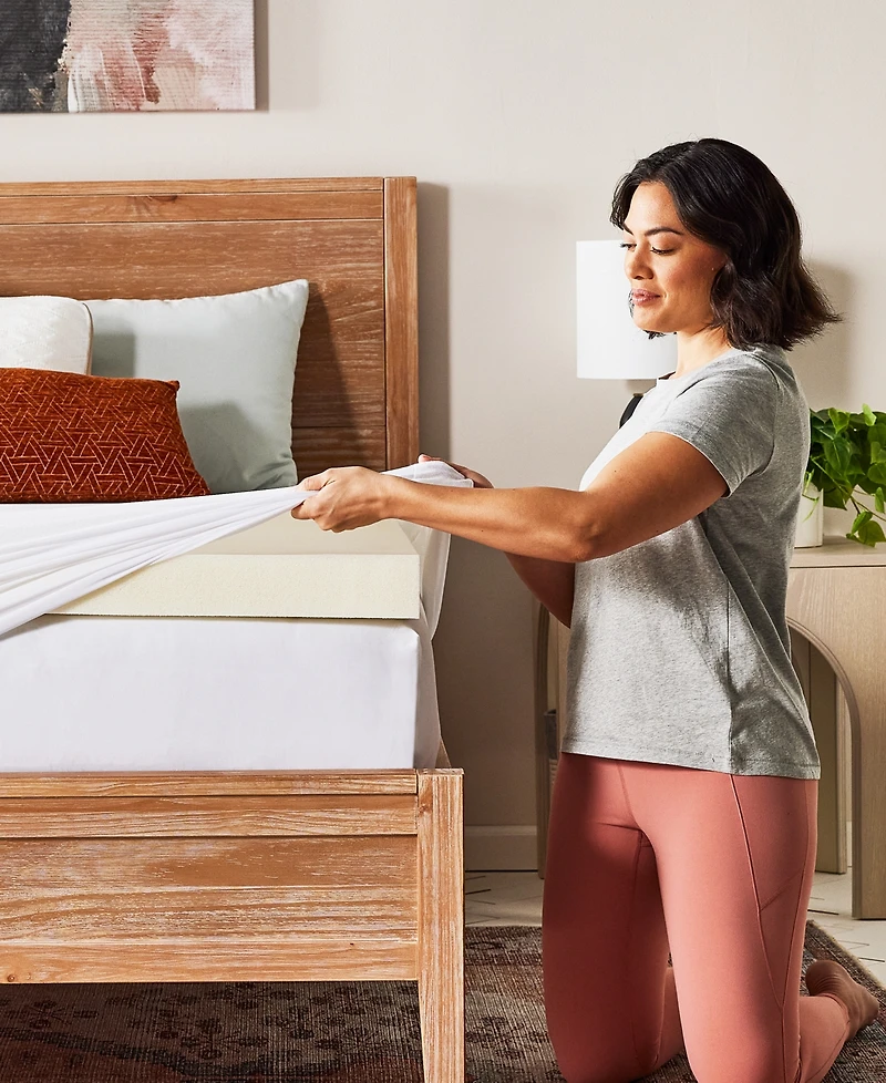 Serta 3-inch Align Revive Memory Foam Mattress Topper, Twin Xl