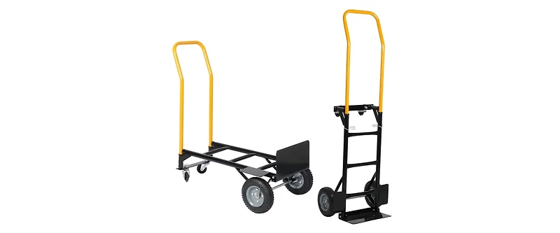 Streamdale 2-Wheel & 4-Wheel Convertible Hand Truck (330 Lbs)