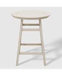 WestinTrends Outdoor 35" Hdpe Round Patio Bar Height Table