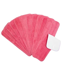 Arkwright Home Microfiber Flat Wet Mop Refills (12 Pack) - 18", Color Options
