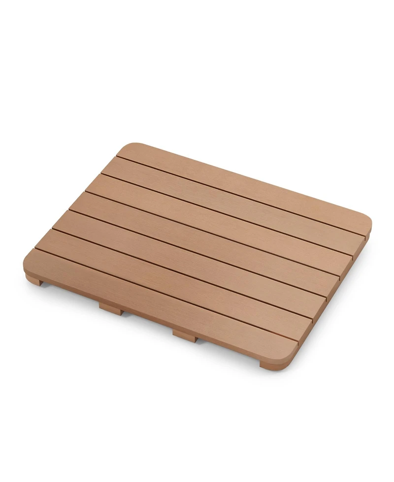 23.5" x 19" Bath Mat Hips Spa Shower for Bathroom with Non Slip Foot Pads