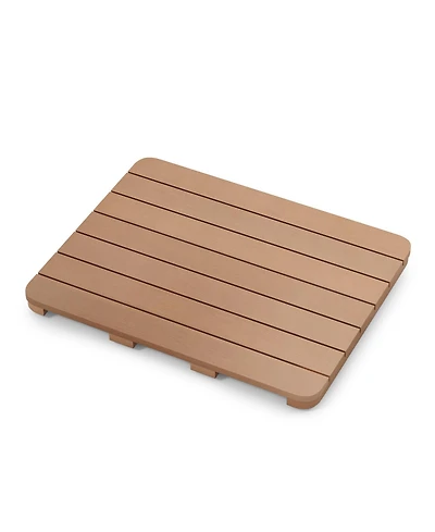 23.5" x 19" Bath Mat Hips Spa Shower for Bathroom with Non Slip Foot Pads