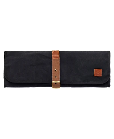 Zwilling Bbq Chef's Black Waxed Canvas Tool Storage Wrap