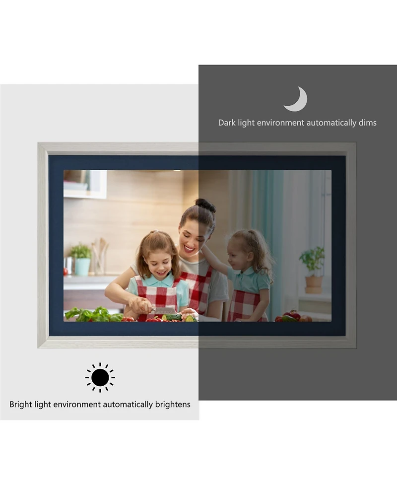 Eco4Life 21.5" Art WiFi Digital Photo Frame