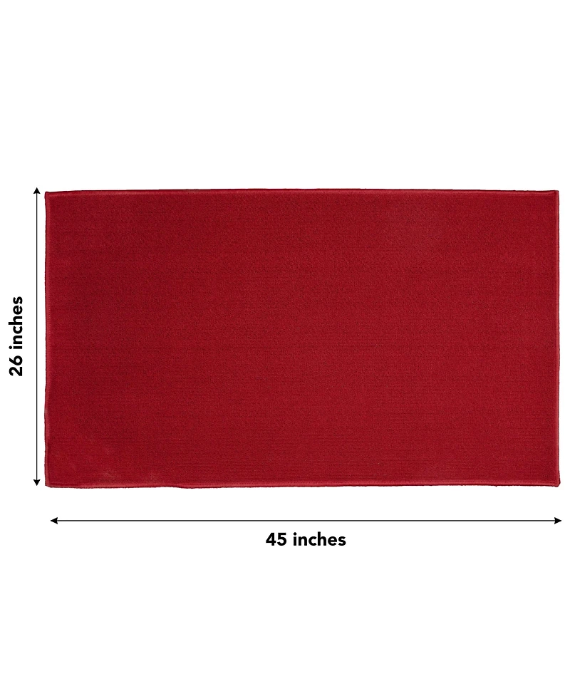 Sloppy Chef Kitchen Area Rug (26x45 in.), Non-Skid Backing