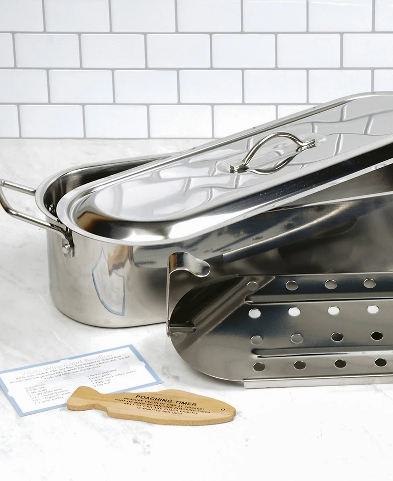 Rsvp International Endurance Stainless Steel 20" Fish Poacher