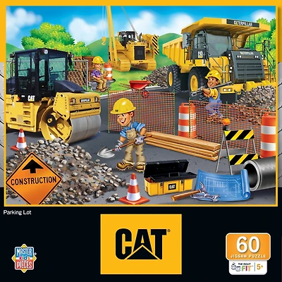 Cat - Parking Lot 60 Piece Jigsaw Puzzle