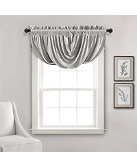 Lush Decor Lucia Window Valance - Kitchen and Bath Single Panel