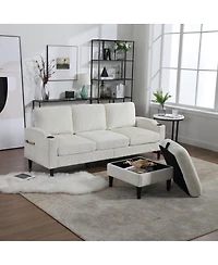 Streamdale Storage Sofa Living Room Sofa Cozy Sectional Sofa