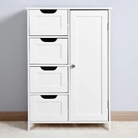 Streamdale Furniture Bathroom Storage Cabinet with Adjustable Shelf and Drawer