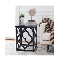 Milo Trellis Gold Leaf End Table