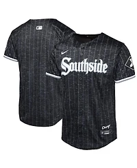 Nike Big Boys and Girls Black Chicago White Sox City Connect Limited Jersey