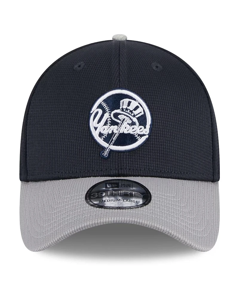 New Era Men's Navy New York Yankees 2024 Batting Practice 39THIRTY Flex Hat