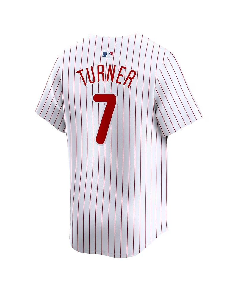 Nike Men's Trea Turner White Philadelphia Phillies Home Limited Player Jersey